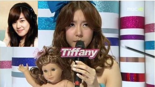 Girls' Generation member Tiffany is suspected of plastic surgery,