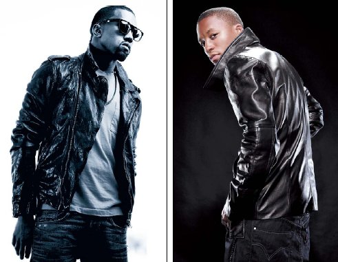 Outspoken hip-hop star Kanye West (left) and alternative rapper Lupe Fiasco are set to headline the inaugural “Summer Week & T” music festival next month on the Naksan Beach in Yangyang, Gangwon Province SK Telecom