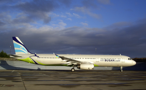 Air Busan’s A312-200 airplane.  (Air Busan)