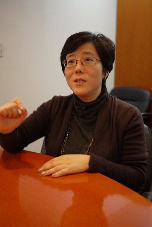 Shin Eun-hee, managing director of the Nielsen Company Korea (Yang Sung-jin/The Korea Herald)