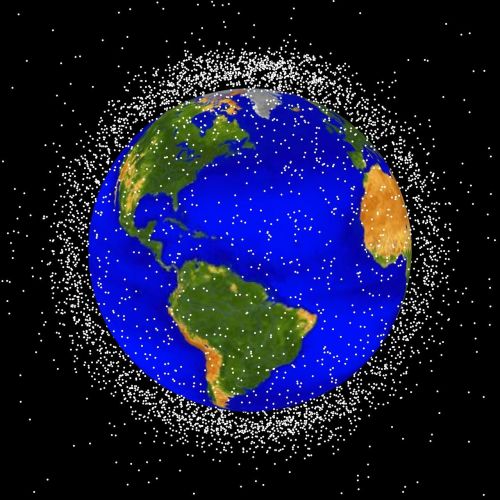 Low Earth orbit is the most concentrated area for orbital debris. (NASA/AP)