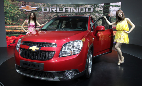The Chevrolet Orlando (Yonhap News)