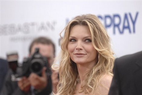 American actress Michelle Marie Pfeiffer is 52 years old. (AP)