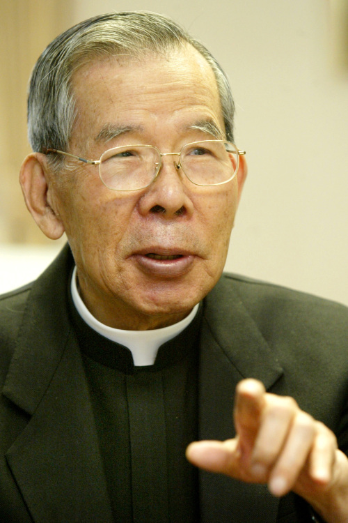 The late Cardinal Kim