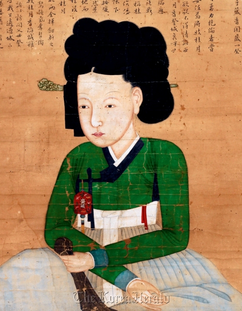 Portrait of Gyewolhyang (?-1592), a famous “gisaeng,” or traditional female courtesan, based in Pyongyang. (Dolbegae Publisher)s
