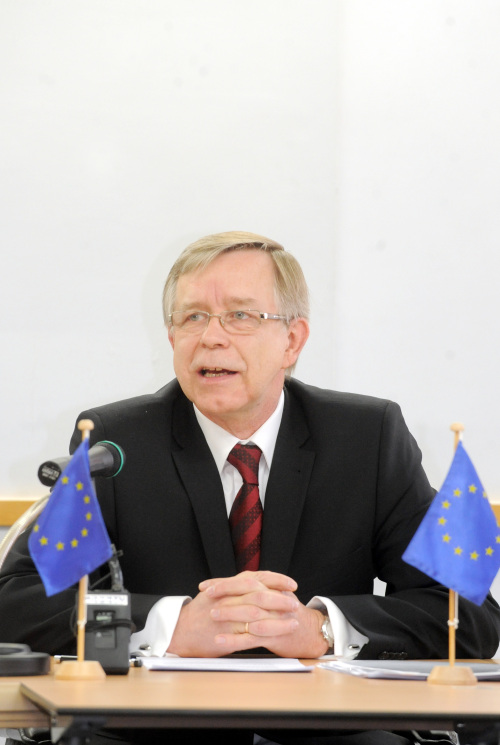 Thomas Kozlowski, the new EU ambassador to Korea (Ahn Hoon/The Korea Herald)