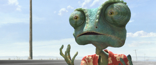 The main character from “Rango.” (Courtesy of Paramount Pictures/MCT)