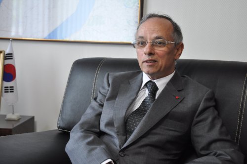 Morocco Ambassador Mohammed Chraibi (Yoav Cerralbo/The Korea Herald)