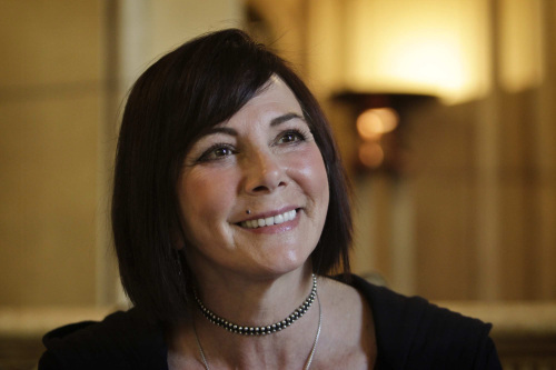 Marcia Clark is best known as the prosecutor in the O.J. Simpson trial but she is now a novelist with her book “Guilt by Association.” (Ricardo DeAratanha/Los Angeles Times/MCT)