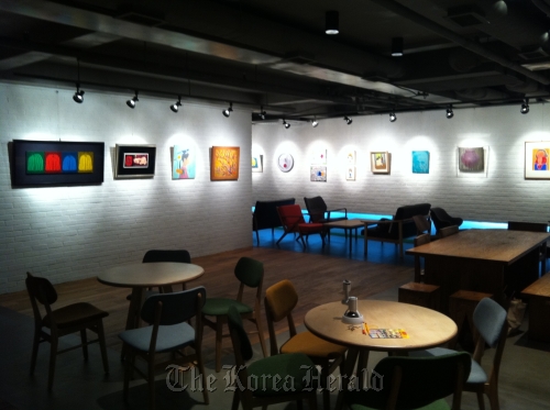 A view of Manoffin gallery in Bangbae-dong, Seoul. (Mr.Pizza)