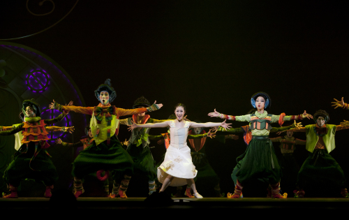 A scene of “Princess Kongee,” which runs through May 8 at the National Theater of Korea’s Haeoreum Theater in Jangchung-dong, central Seoul. (National Theater of Korea)