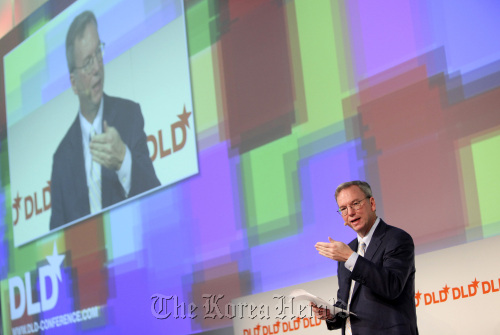 Eric Schmidt, chief executive officer of Google Inc. (Bloomberg)