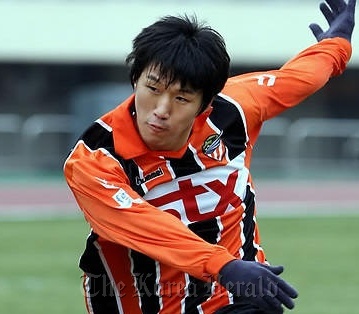 Sangju FC’s Kim Dong-hyun
