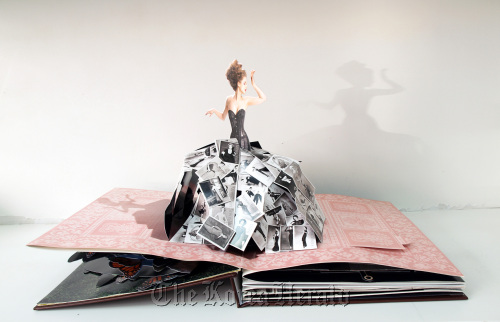 An opened page of a pop-up book that will be featured at 2011 Seoul International Book Fair. (Korean Publishers Association)