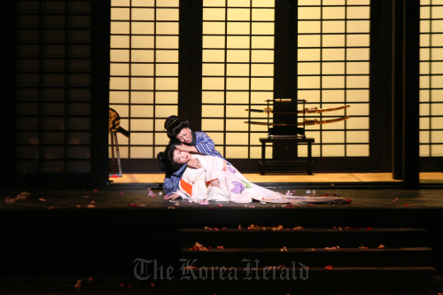 A scene from “Madame Butterfly” (Korea Opera Group)