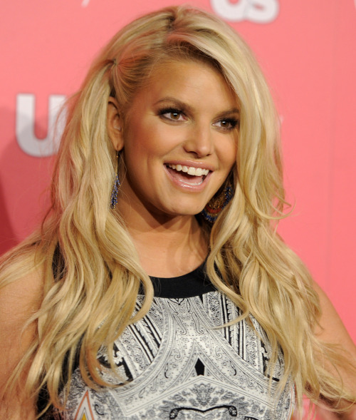 An April 26 photo shows Jessica Simpson at Us Weekly’s Annual Hot Hollywood Style Issue event in Los Angeles. (AP-Yonhap News)