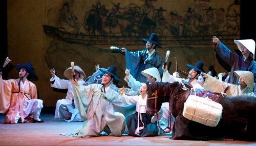 A scene from musical “Kim Hong-do” (NTOK)
