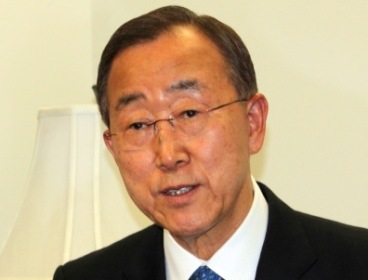 U.N. Secretary General Ban Ki-moon (AP-Yonhap News)