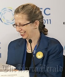 Inger Andersen, vice president of World Bank