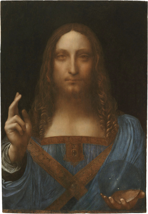 This undated handout photo provided by Robert Simon, shows a painting recently authenticated as the work of Leonardo da Vinci. (AP-Yonhap News)