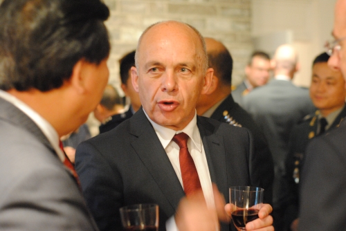 Swiss Defense Minister Ueli Maurer (John Power/The Korea Herald)