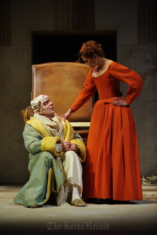 A scene from “The Imaginary Invalid” by Comdie-Franaise (Cosimo Mirco Magliocca National Theater of Korea)