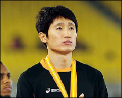 Triple-jumper Kim Deok-hyeon