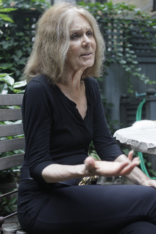 Gloria Steinem. (AP-Yonhap News)