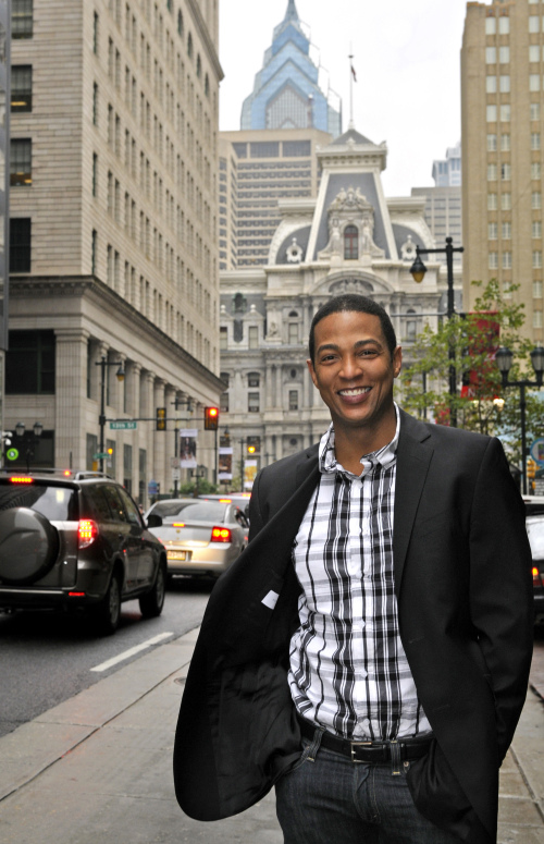 CNN anchor Don Lemon, shown in Philadelphia, Pennsylvania, is open in his memoir about his sexual orientation and being sexually abused as a boy. (Tom Gralish/Philadelphia Inquirer/MCT)