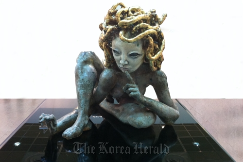“Medusa Tamed” by Sohn Jung-hee. (Gallery Sejul)