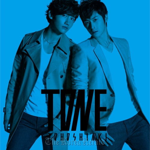 Album cover of TVXQ’s “Tone.”(S.M. Entertainment)