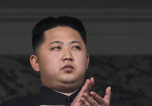 North Korea leader Kim Jong Il's son Kim Jong Un attends a military parade marking the 65th anniversary of the ruling Workers' Party in Pyongyang, North Korea. Since Kim Jong Un's international debut a year ago Monday. (AP-Yonhap News)