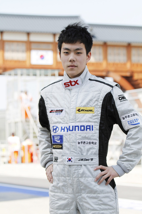 Rising young F1 star Seo Joo-won (Yonhap News)