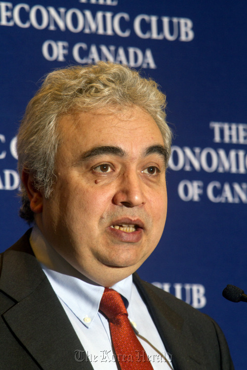 Fatih Birol, chief economist of the International Energy Agency (Bloomberg)