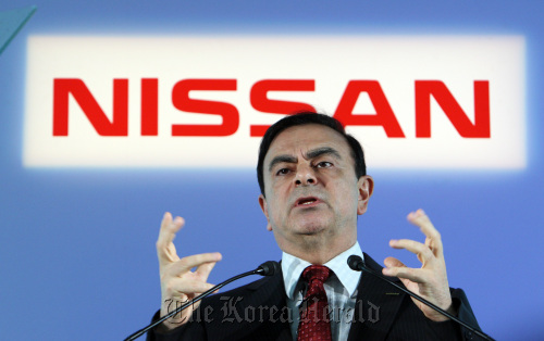 Carlos Ghosn, president and chief executive officer of Nissan Motor Co. (Bloomberg)