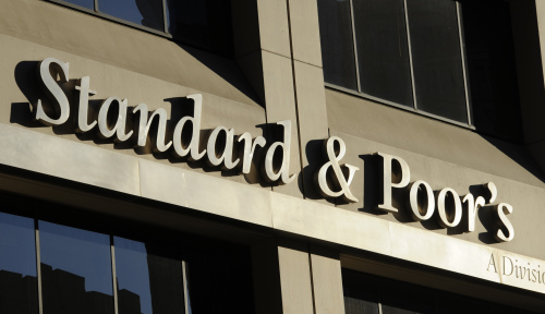 The New York home of Standard & Poor’s rating agency (AP-Yonhap News)