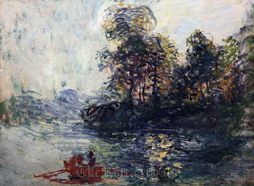 “La Riviere” by Claude Monet (Opera Gallery Seoul)