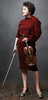 Violinist Chung Kyung-wha
