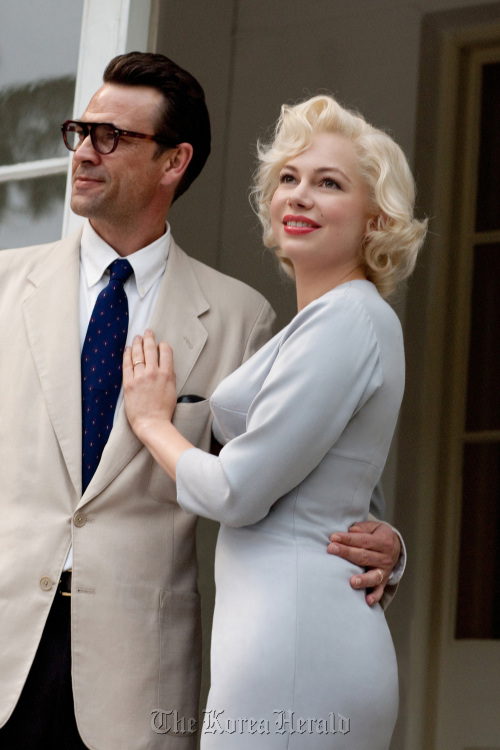 Dougray Scott and Michelle Williams star in “My Week With Marilyn.” (MCT)