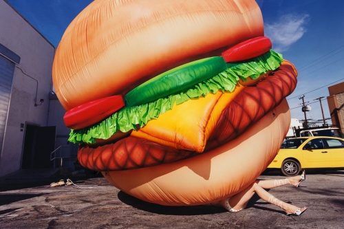 “Death by Hamburger,” 2001, by David LaChapelle (David LaChapelle)