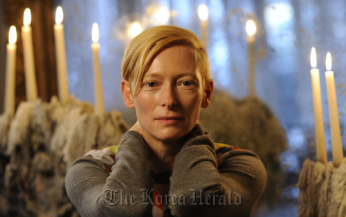 Tilda Swinton, pictured Nov. 16 in New York, stars in “We Need To Talk About Kevin.” (USA Today/MCT)