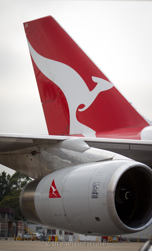 The Qantas Airways Ltd. Boeing Co. 747 aircraft in Sydney. (Bloomberg)