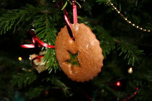 Stained glass cookie (Paul Kerry/The Korea Herald)