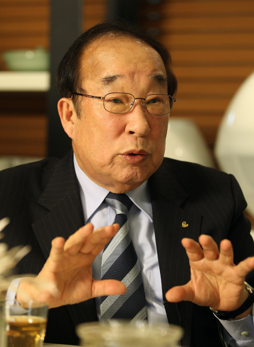 Park Yong-sung, president of the Korean Olympic Committee.( Yonhap News)