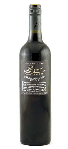The 2009 Langmeil Braossa ‘’Three Gardens’’ offers a blend of Shiraz, Mourvedre and Grenache, for an understated elegance with a beautiful, silky texture.(Los Angeles Times/MCT)