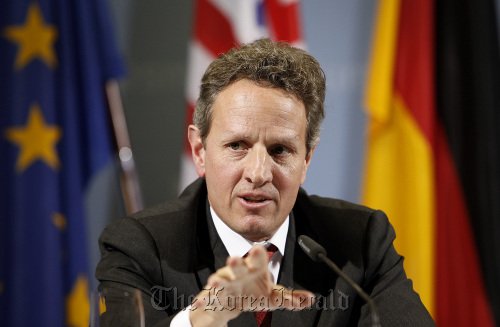 Timothy Geithner, U.S. treasury secretary. (Bloomberg)