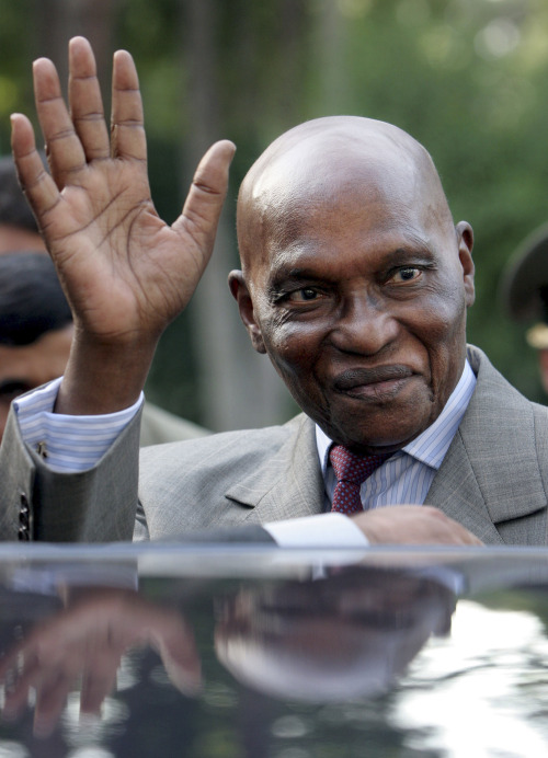 Abdoulaye Wade. (AP-Yonhap News)