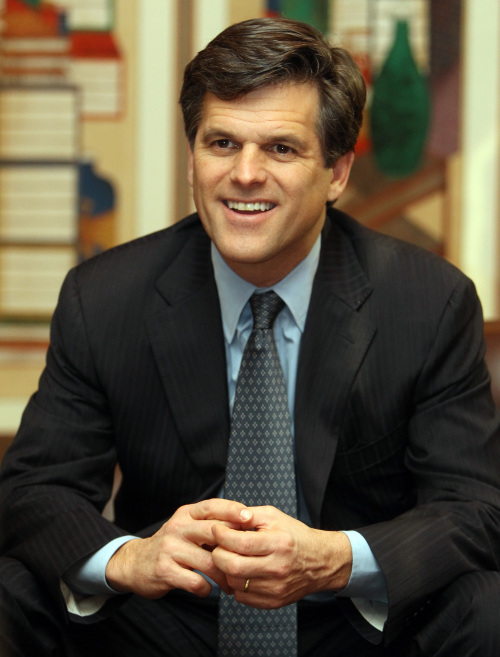 Timothy P. Shriver, chairman of the Special Olympics (Yonhap News)