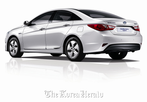 Lower-priced model of Hyundai Motor’s Sonata hybrid (Hyundai Motor)