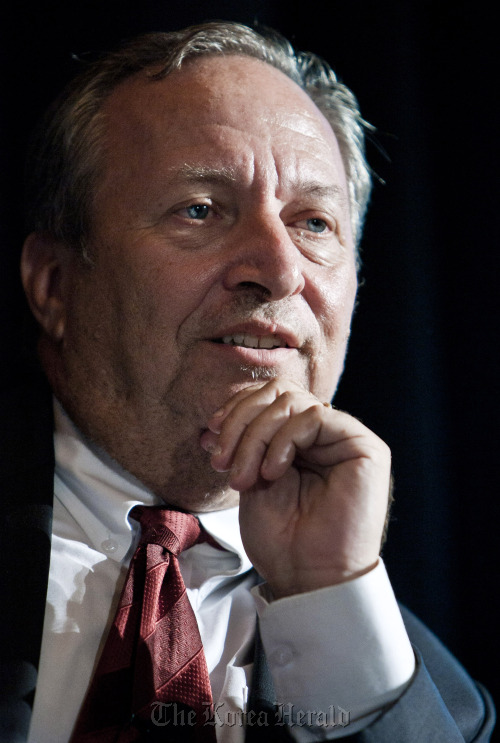 Former U.S. Treasury Secretary Lawrence Summers. (Bloomberg)